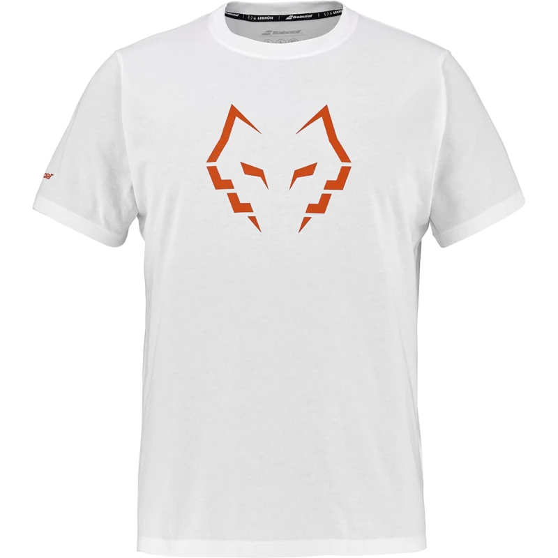 Babolat COTTON TEE J. LEBRON White/White