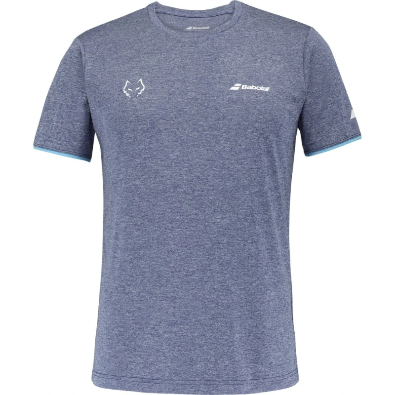 Babolat CREW NECK TEE LEBRON Estate Blue Hthr