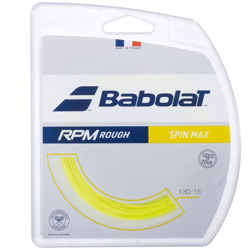 BABOLAT RPM ROUGH Spin Max 12M Yellow