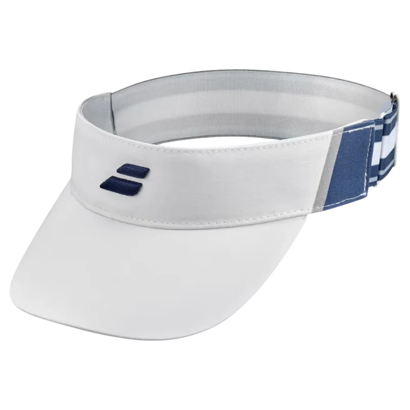 BABOLAT ELASTIC VISOR _ White/Estate Blue