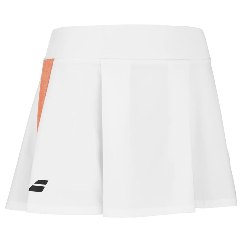 BABOLAT PLAY SKIRT WOMEN White/Orange