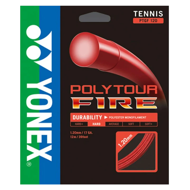 YONEX STRING POLYTOUR FIRE 12M RED