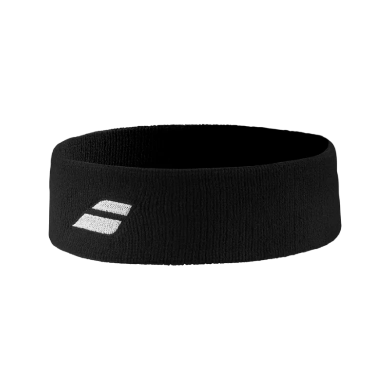 BABOLAT LOGO HEADBAND _ Black/Black