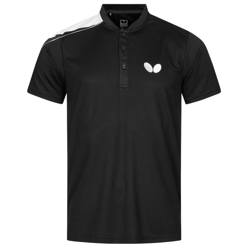 BUTTERFLY Tosy Table Tennis Shirt Black