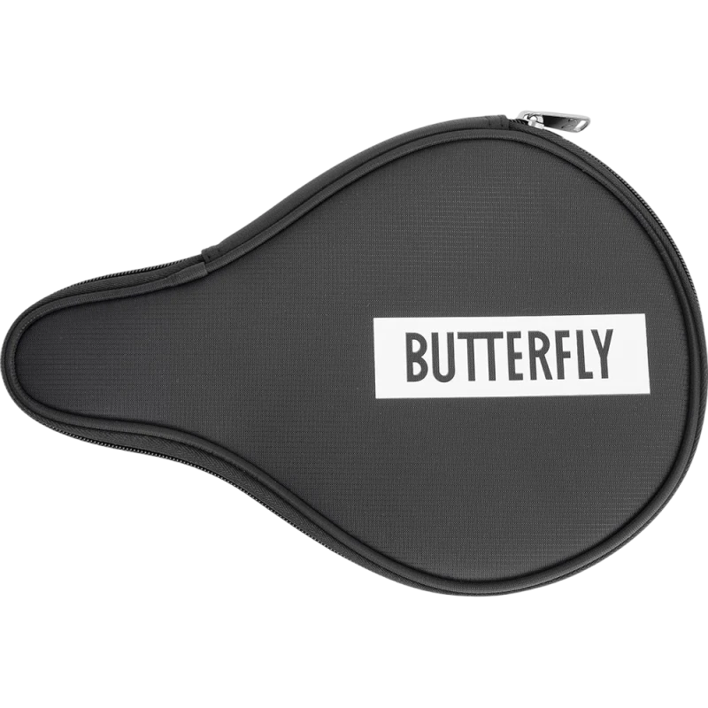 BUTTERFLY ROUND CASE LOGO _ Black