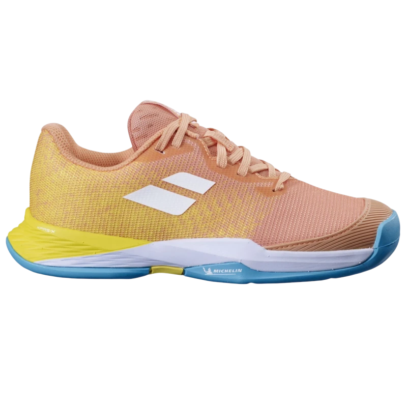 BABOLAT JET MACH 3 ALL COURT GIRL CORAL/GOLD FUSION