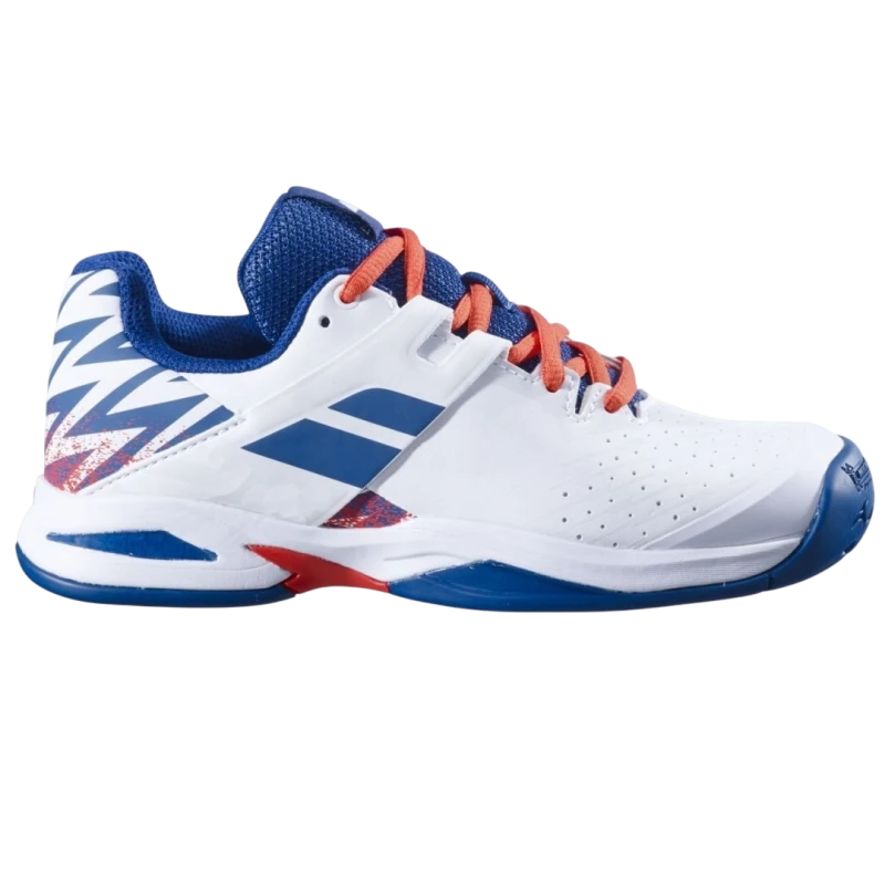 BABOLAT PROPULSE AC JUNIOR BOY WHITE/ESTATE BLUE