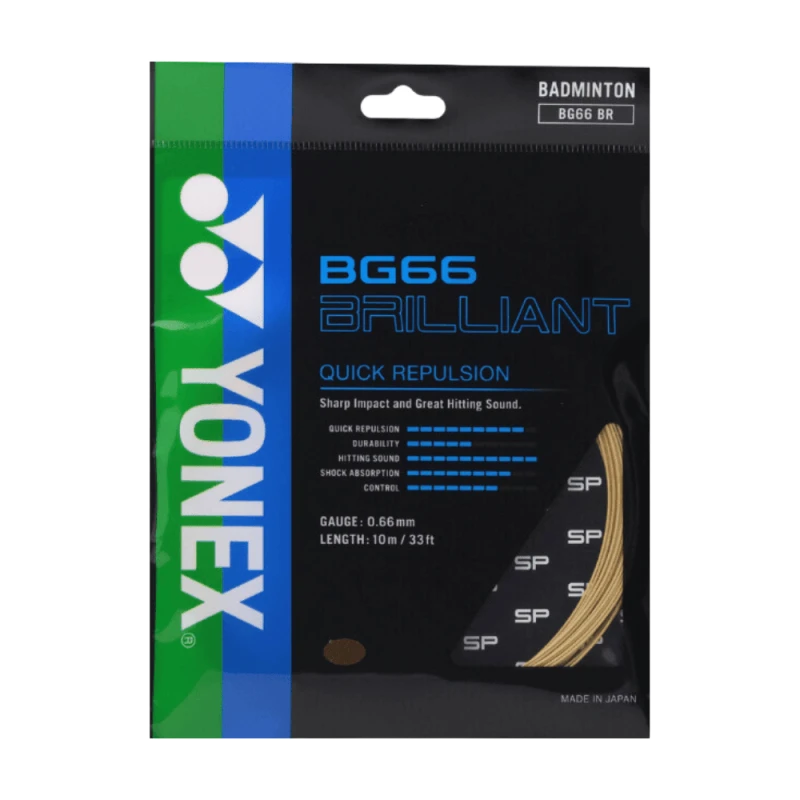 YONEX BG66 PLATINUM GOLD
