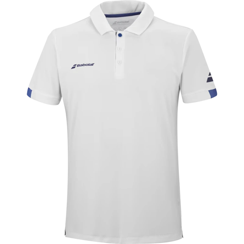 BABOLAT PLAY POLO MEN White/White