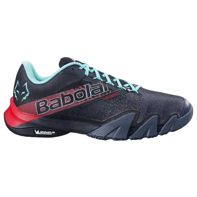 BABOLAT JET PREMURA 2 MEN LEBRON BLACK/FIESTA RED