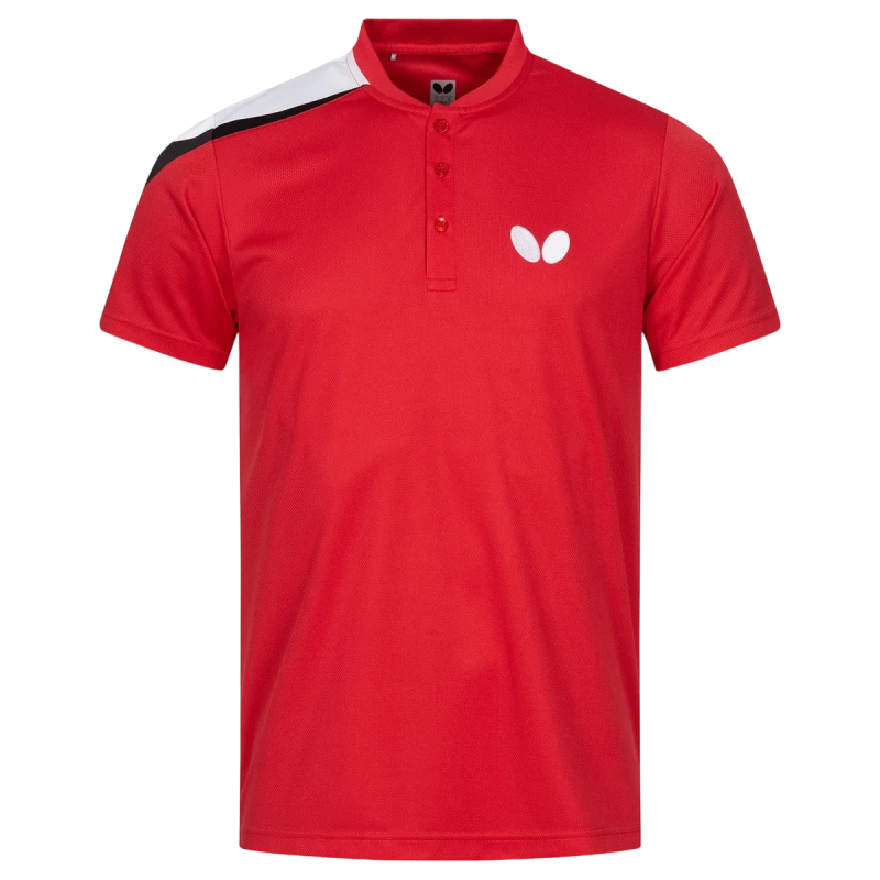 BUTTERFLY Tosy Table Tennis Shirt Red