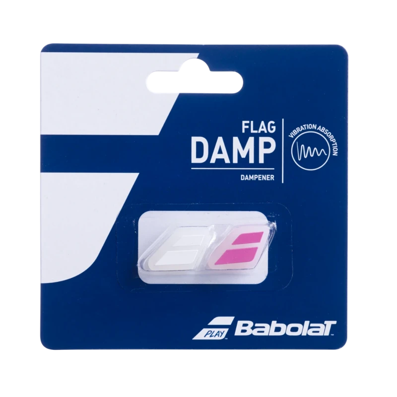 BABOLAT FLAG DAMP WHITE / PINK