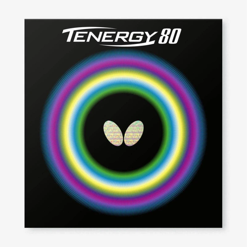 BUTTERFLY Tenergy 80 rubbers - black