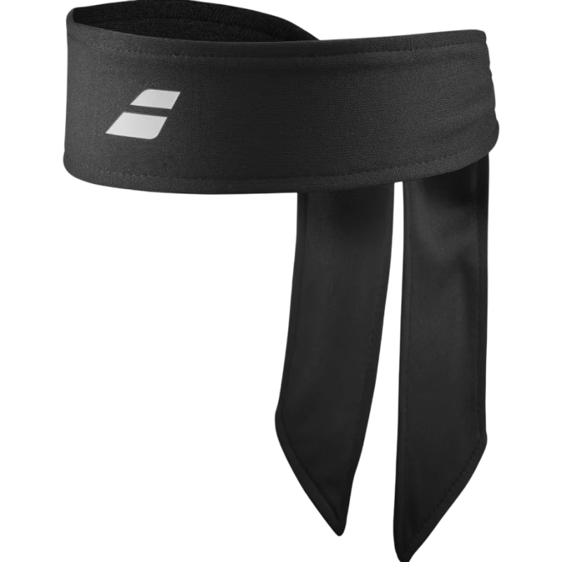 BABOLAT TIE HEADBAND _ Black/Black