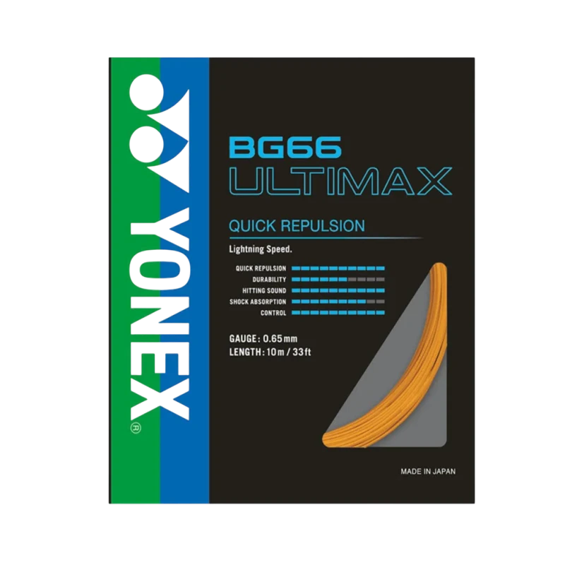 YONEX STRING BG66 Ultimax ORANGE