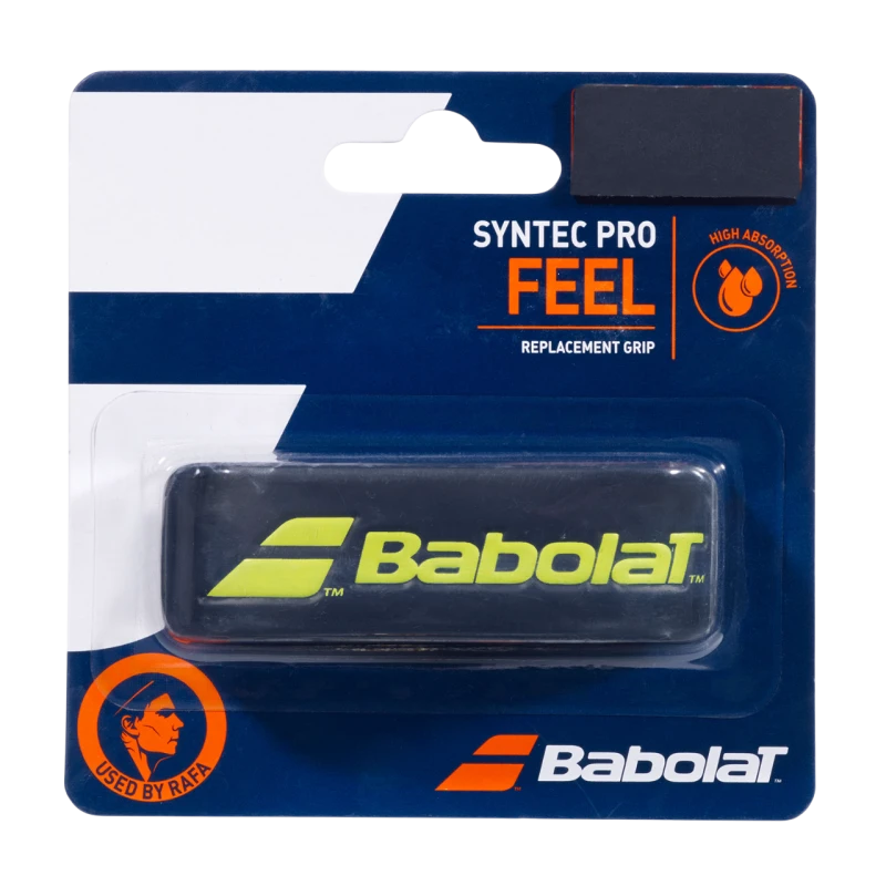 BABOLAT SYNTEC PRO FEEL _ Black Fluo Yellow