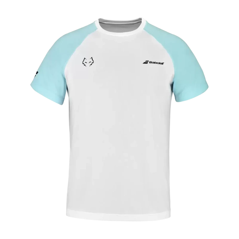 BABOLAT CREW NECK TEE LEBRON ANGEL BLUE/WHITE