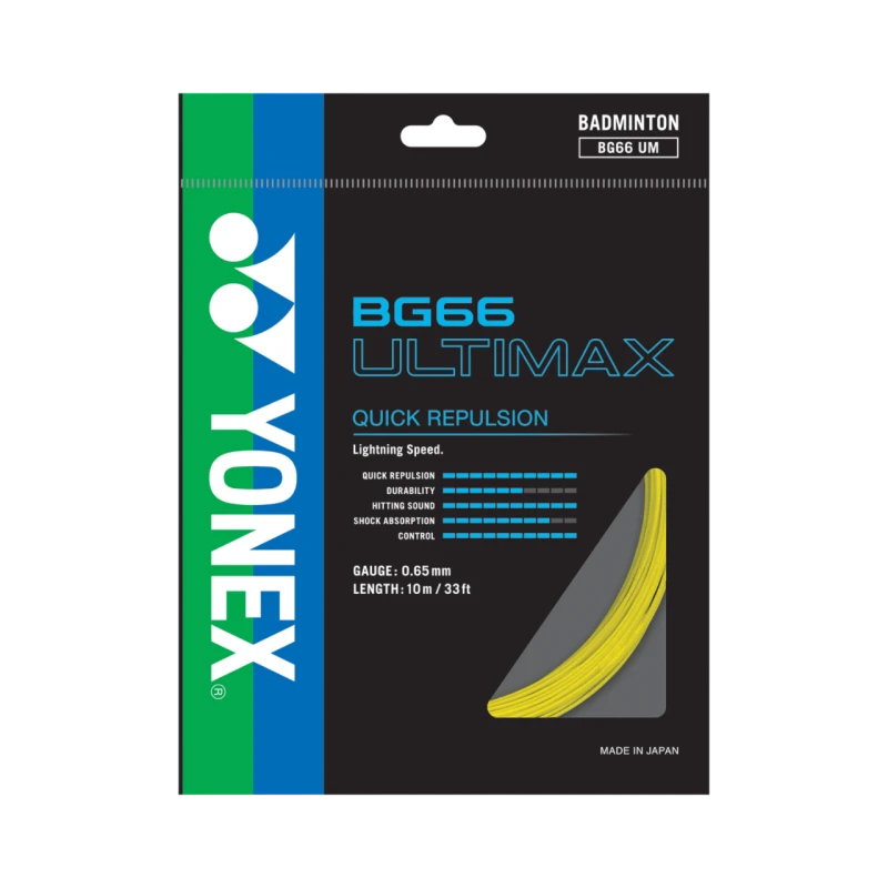 YONEX BG66 FORCE Yellow