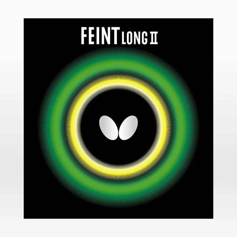 BUTTERFLY Feint Long II rubbers 1.1 - red